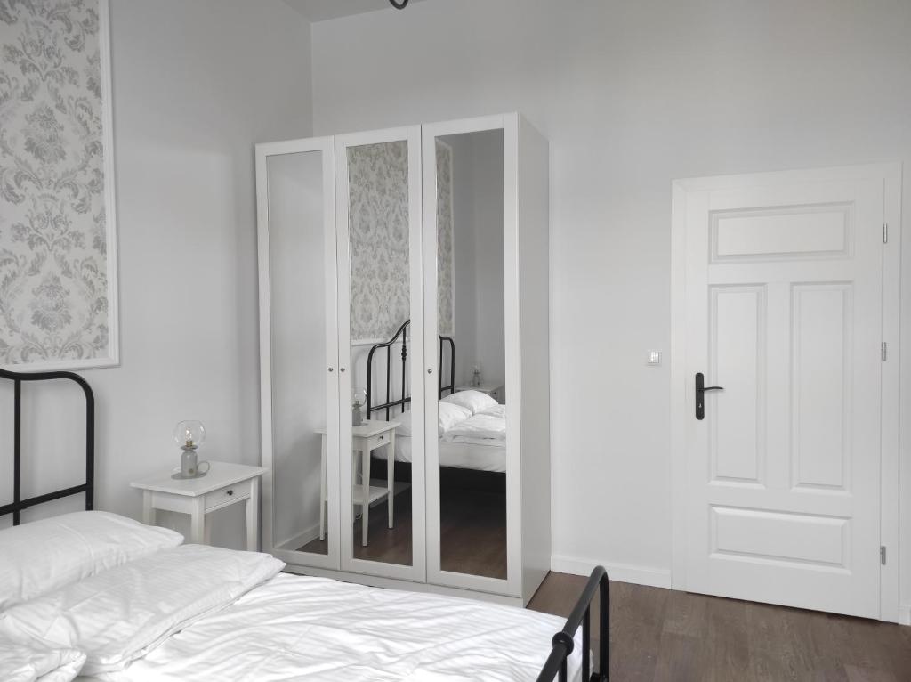 Posteľ alebo postele v izbe v ubytovaní Chabrowy - Apartamenty Smart Projekt