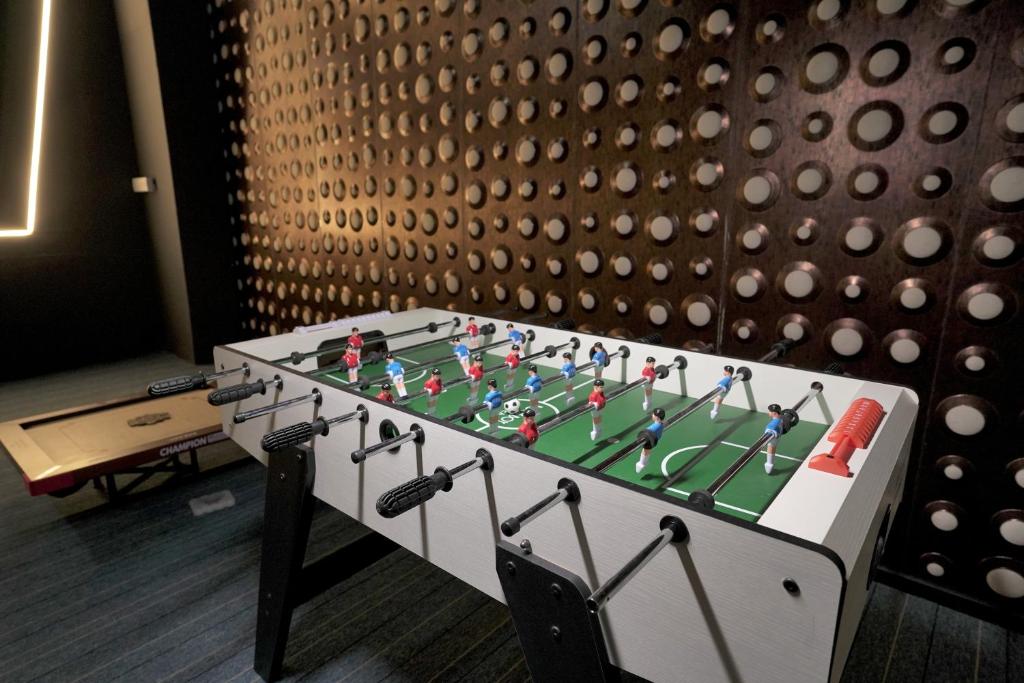 Herní místnost v ubytování Essotto Recreation Hub