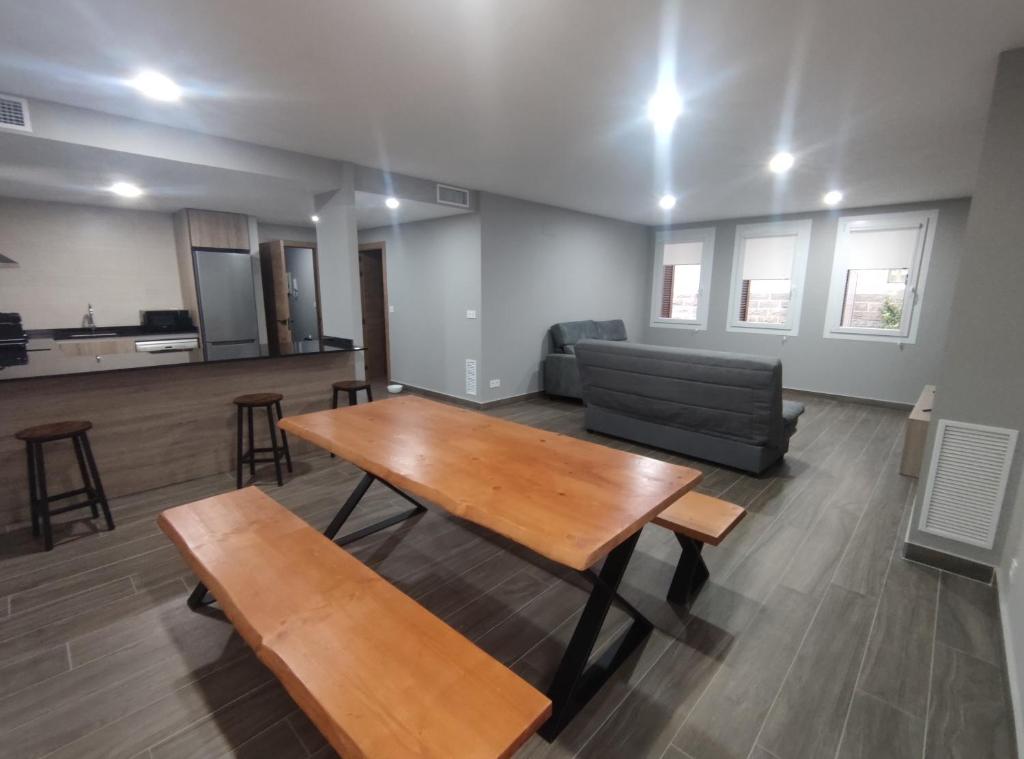 Kuchyň nebo kuchyňský kout v ubytování Casa Orensanz