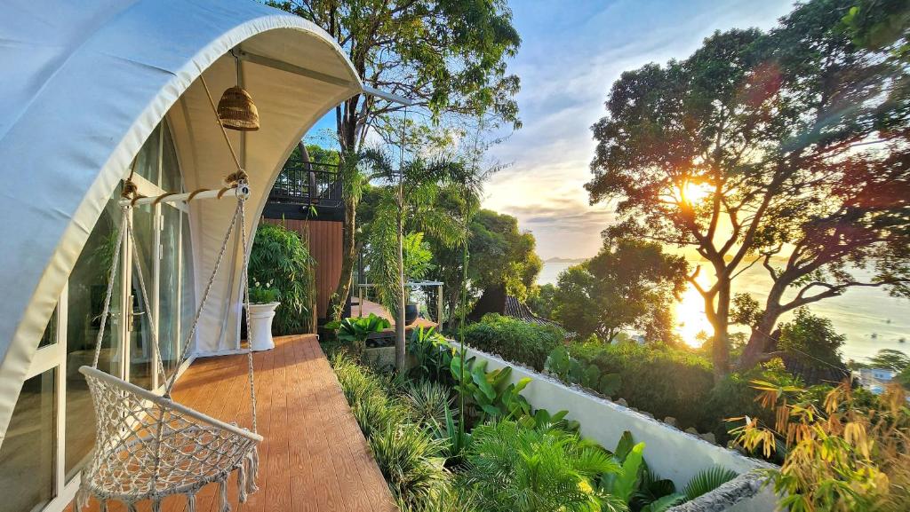 Zahrada ubytování The Cocoon - Glamping at Karuna El Nido