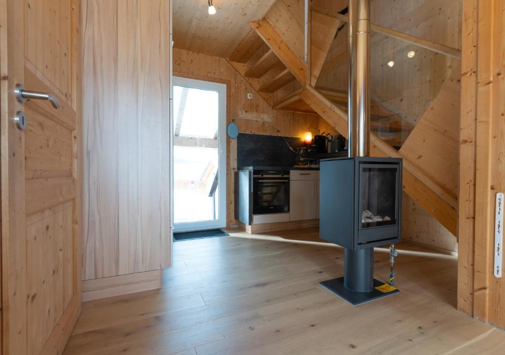 Kuchyň nebo kuchyňský kout v ubytování 1A Chalet Nest - Grillen, Wandern, Panorama Sauna!