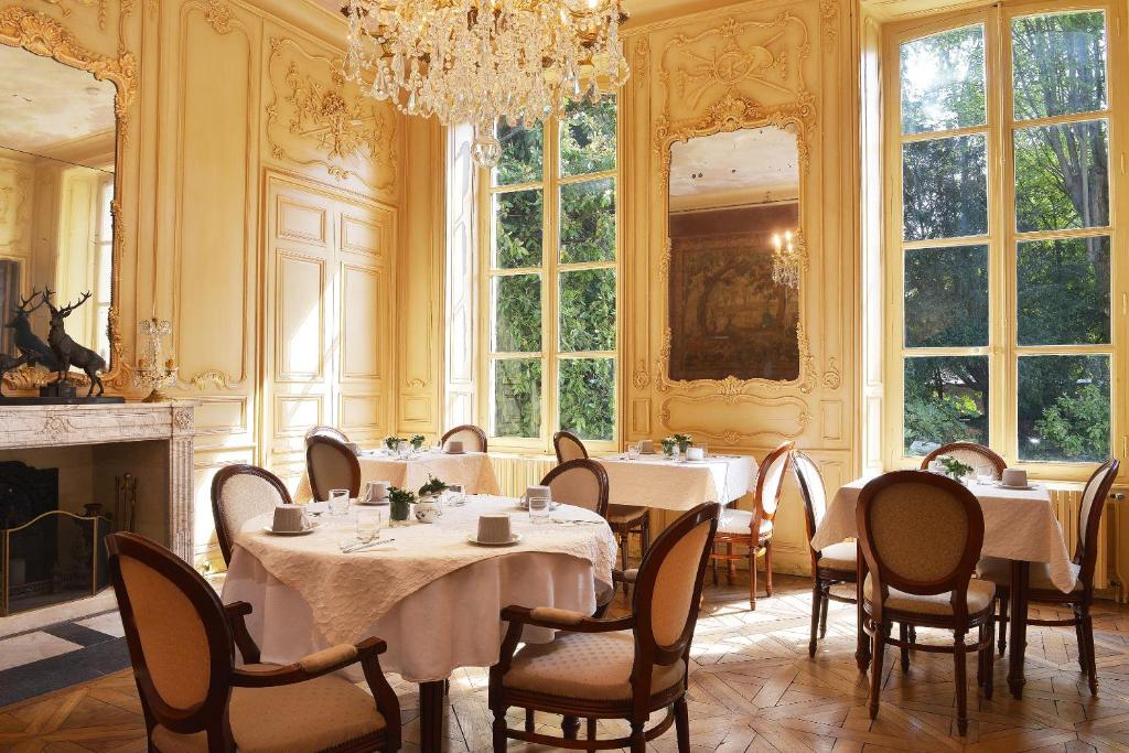 Posezení v ubytování Hôtel d'Argouges