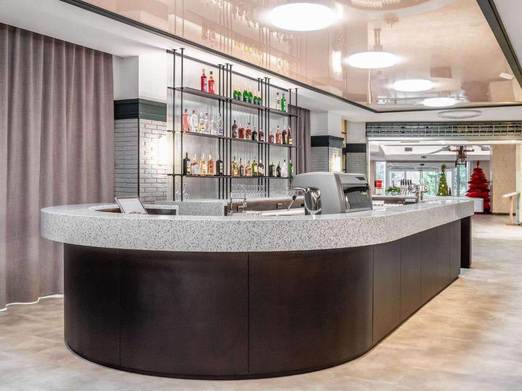 Lounge nebo bar v ubytování ibis Styles Relax Roznov pod Radhostem