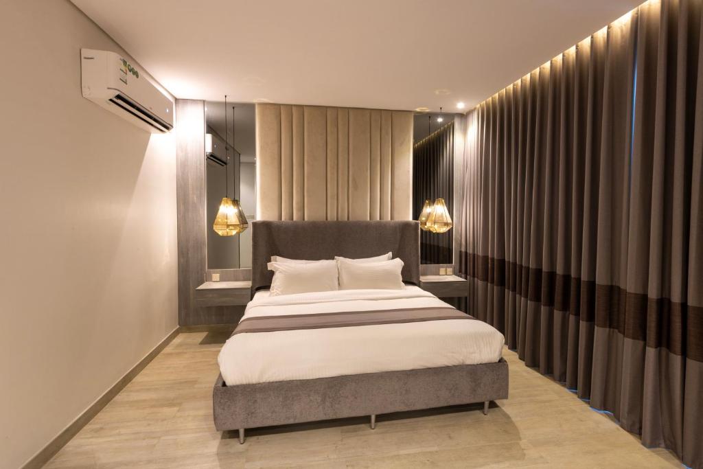 Postel nebo postele na pokoji v ubytování Arayik Resort