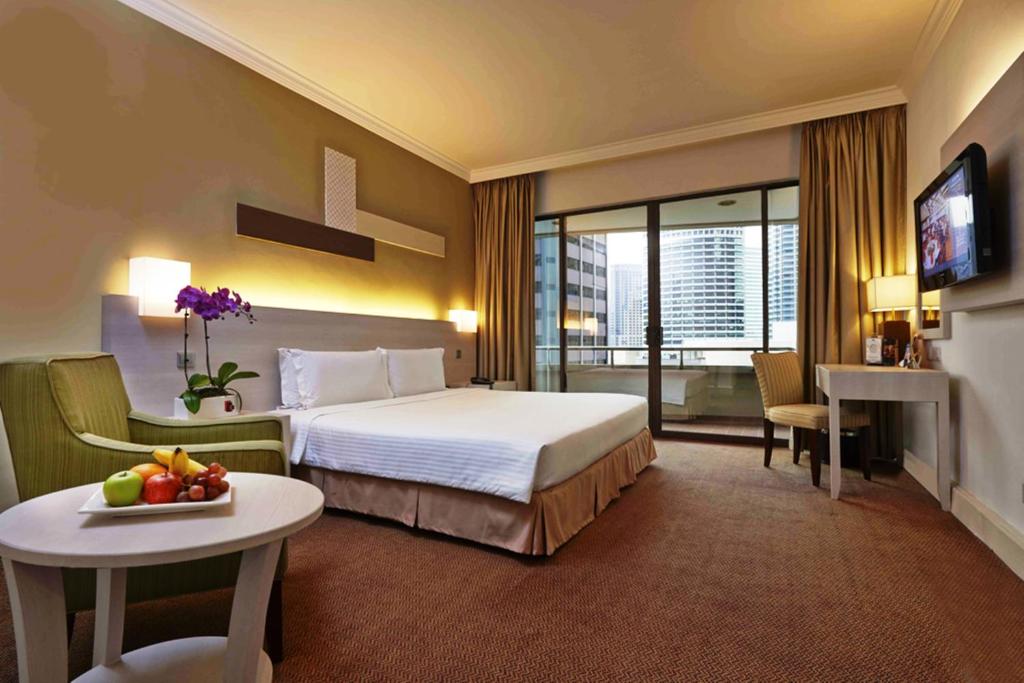 Katil atau katil-katil dalam bilik di Corus KLCC