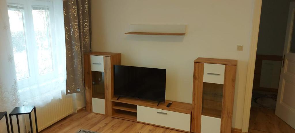 TV a/nebo společenská místnost v ubytování Villa SCS Nähe