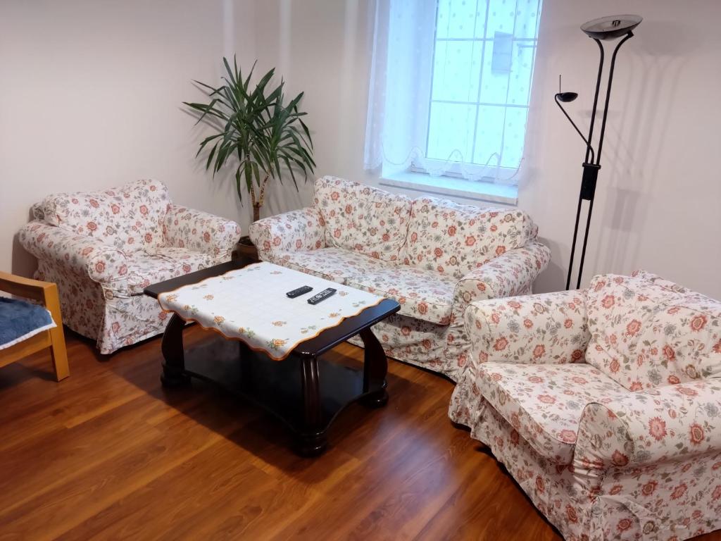 Posezení v ubytování Apartmány u Martina