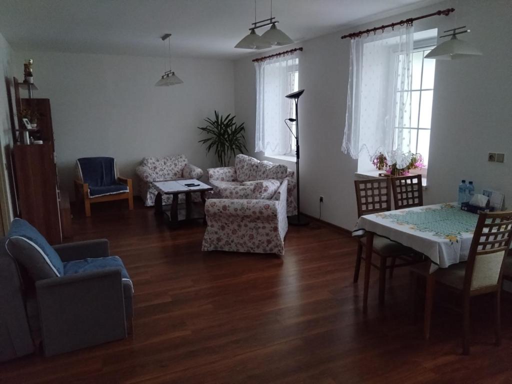 Posezení v ubytování Apartmány u Martina