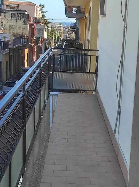 Balkón nebo terasa v ubytování Radici