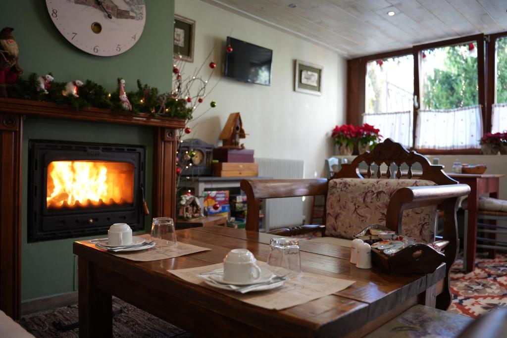 Posezení v ubytování Guesthouse Doma est 1991