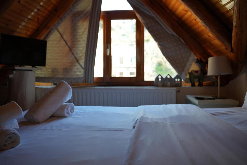 Postel nebo postele na pokoji v ubytování Guesthouse Doma est 1991