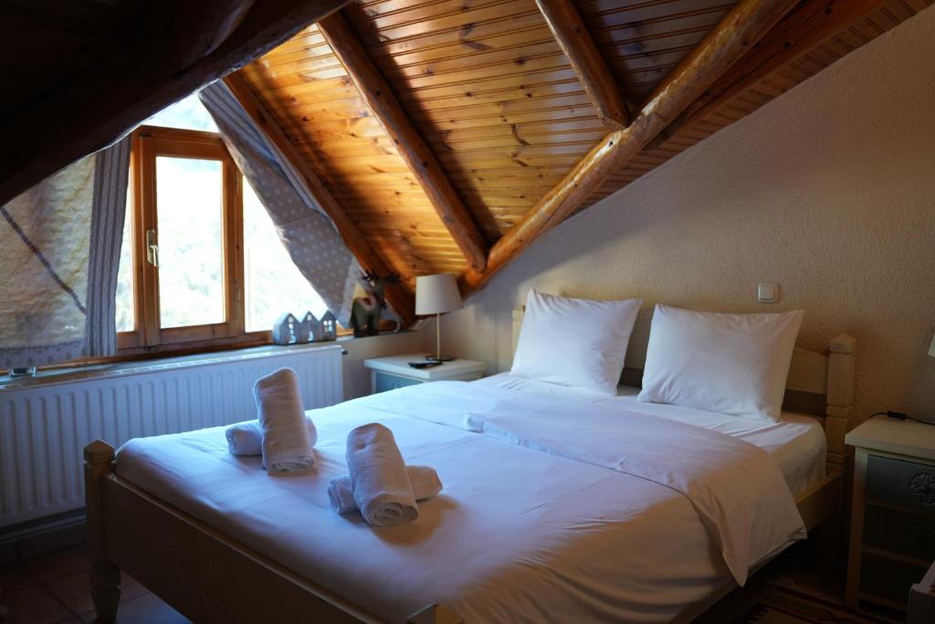 Postel nebo postele na pokoji v ubytování Guesthouse Doma est 1991