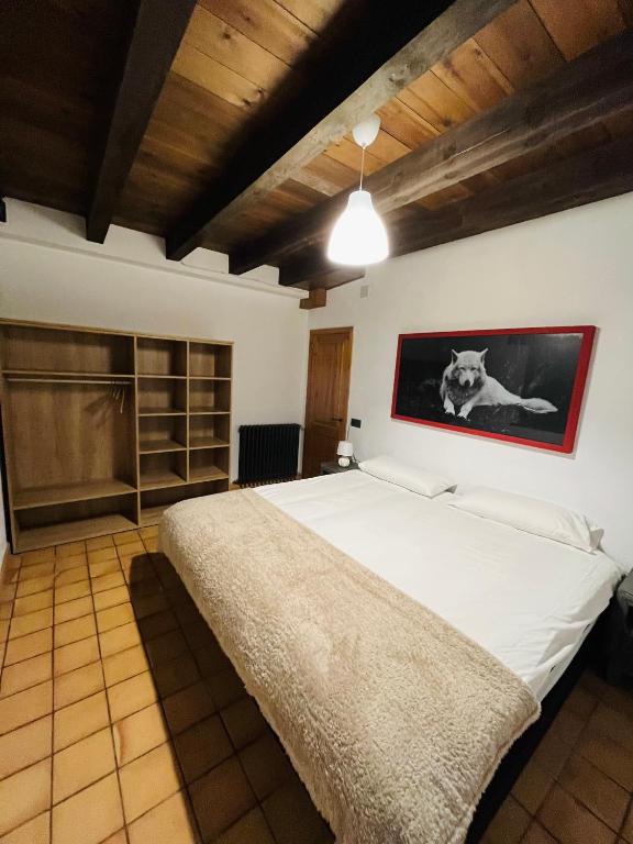 Postel nebo postele na pokoji v ubytování Cabanya les Moreres