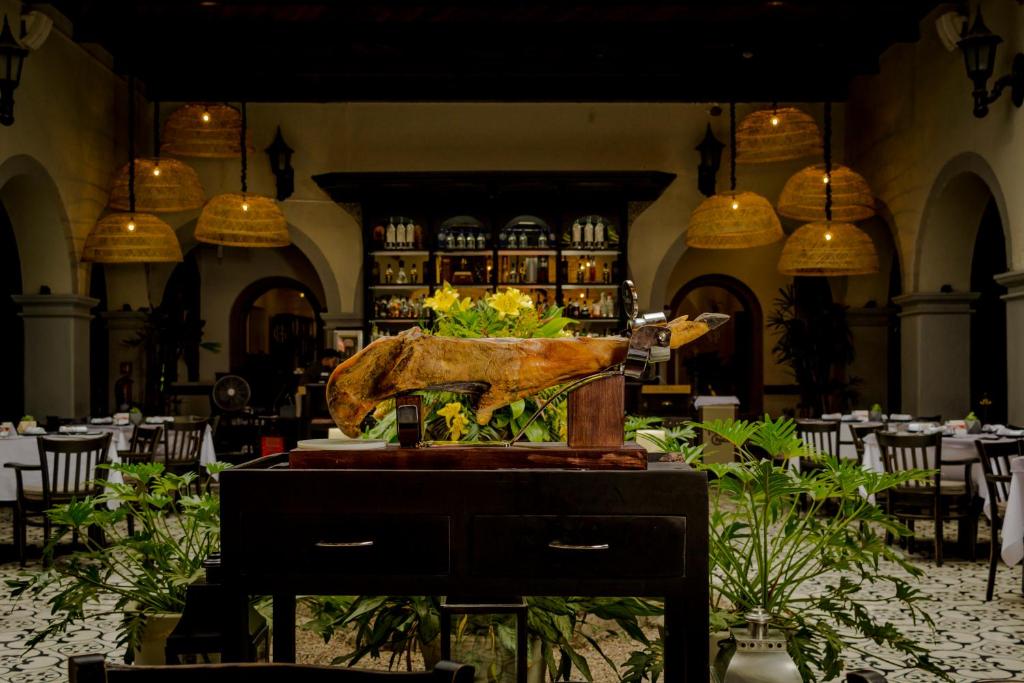 Nápoje v ubytování Hotel Boutique Hacienda Guadalupe