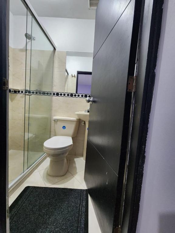 Koupelna v ubytování Hotel Laureles Home