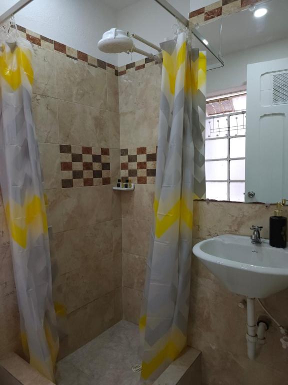 Koupelna v ubytování Samor centro histórico Bogota