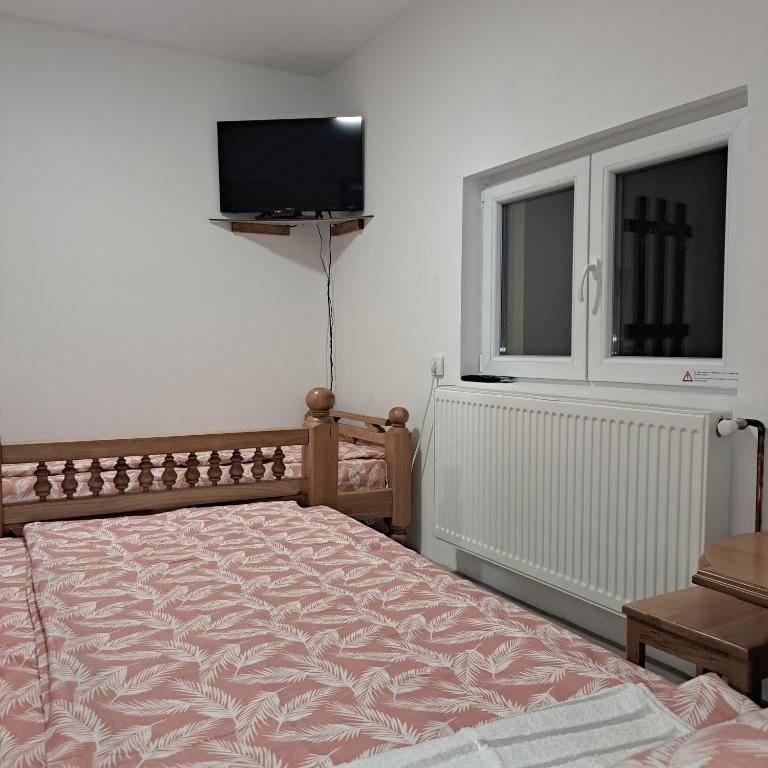 Postel nebo postele na pokoji v ubytování STD "Vila Bor" Stara planina