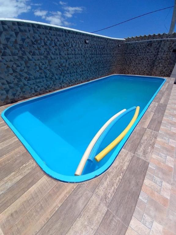 Swimmingpoolen hos eller tæt på Casa Azul em Jaconé