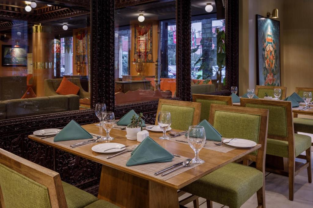 Restaurace v ubytování Hotel Tibet