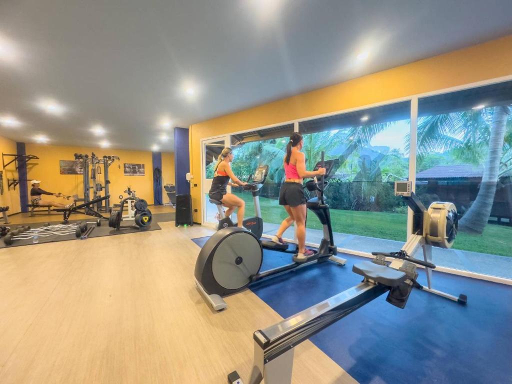 Fitness centrum a/nebo fitness zařízení v ubytování Private Pool Villa Melina - Koh Chang