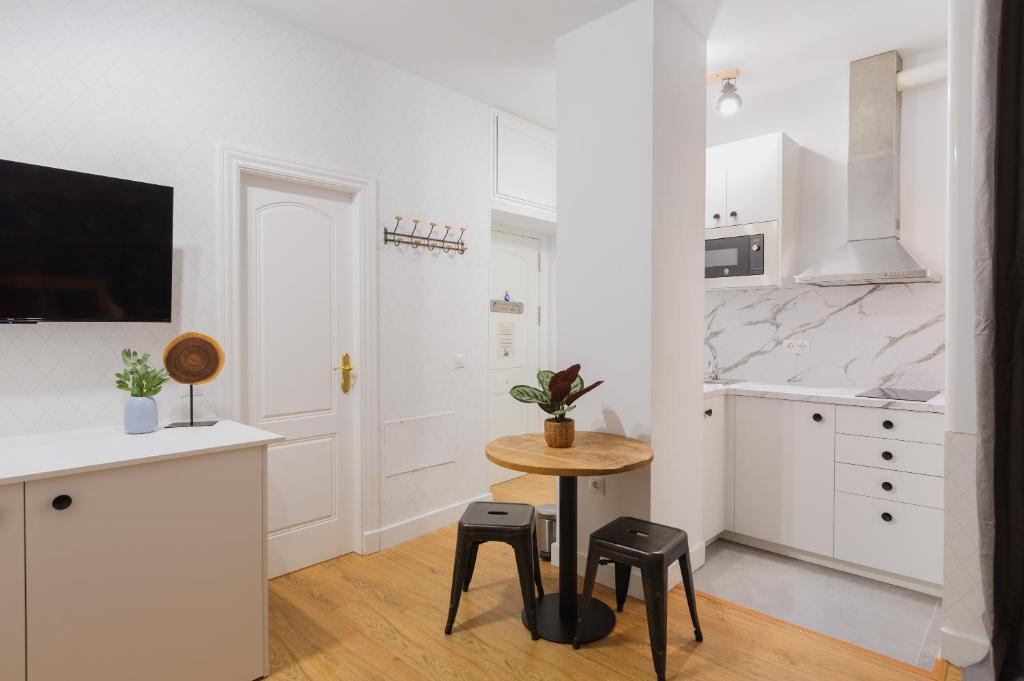 A kitchen or kitchenette at Casa Armonía