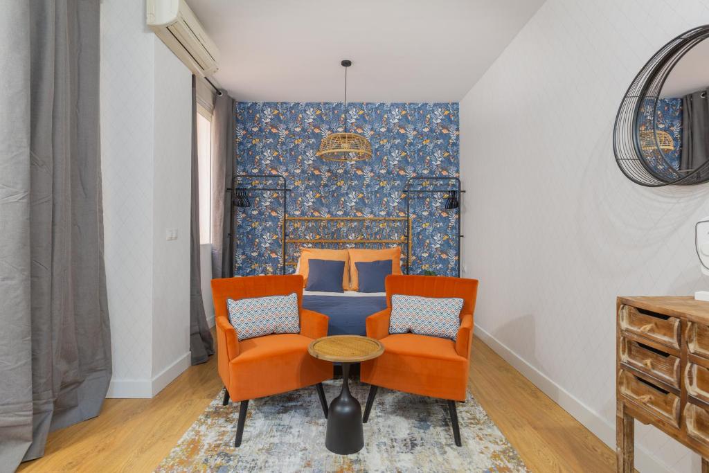 A seating area at Casa Armonía