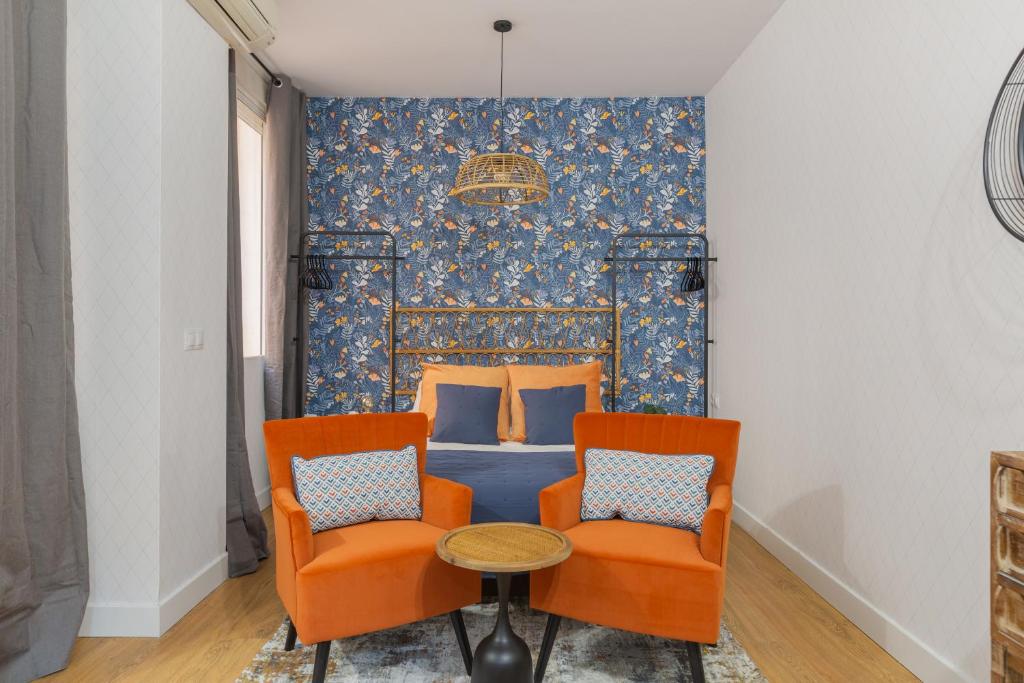 A seating area at Casa Armonía