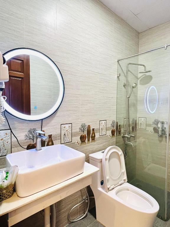 Koupelna v ubytování Hotel Duy Dũng - Đà Lạt