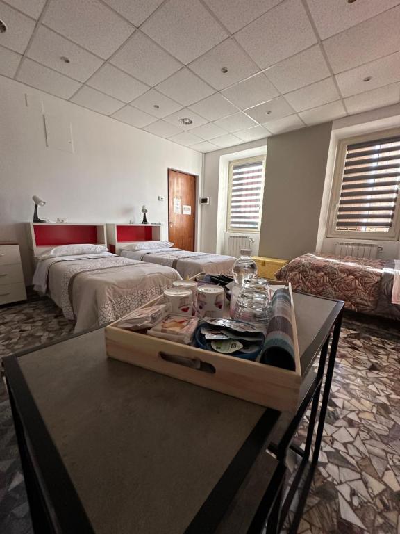 Posezení v ubytování B&B Orchidea Bianca