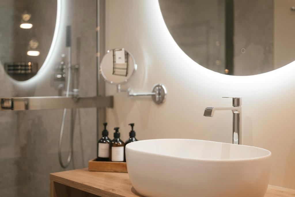 Koupelna v ubytování Boutique Hotel Wiesenhof - Adults Only