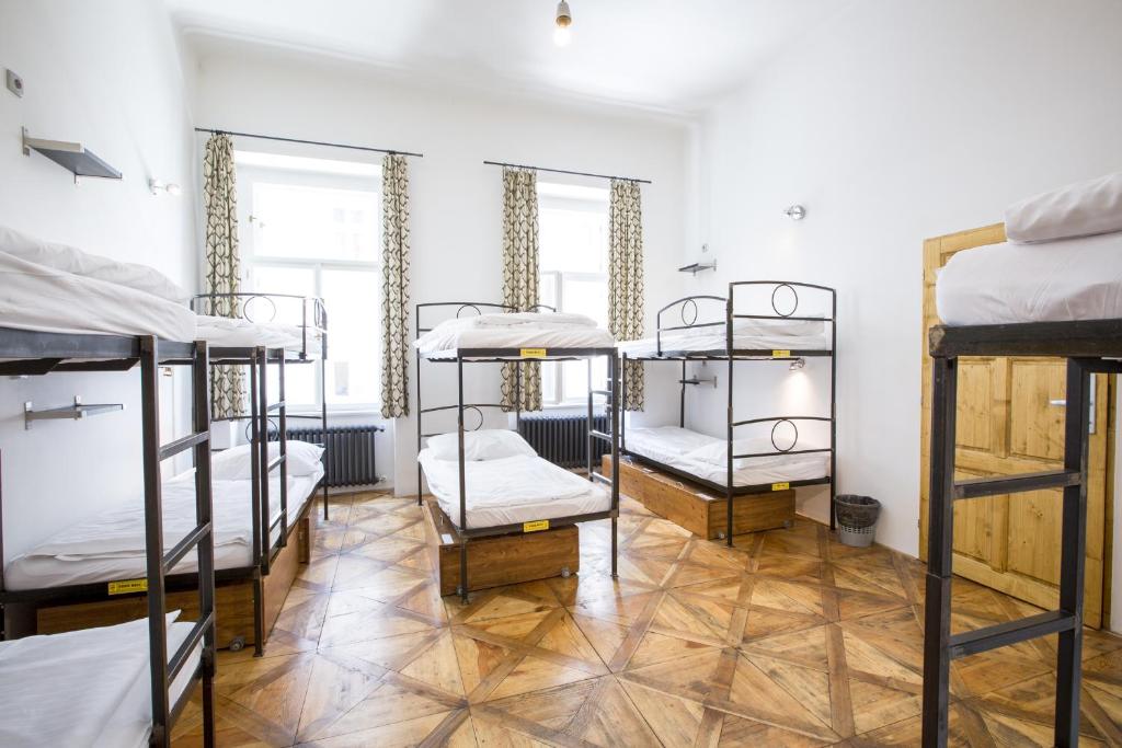 Postel nebo postele na pokoji v ubytování Sophie's Hostel