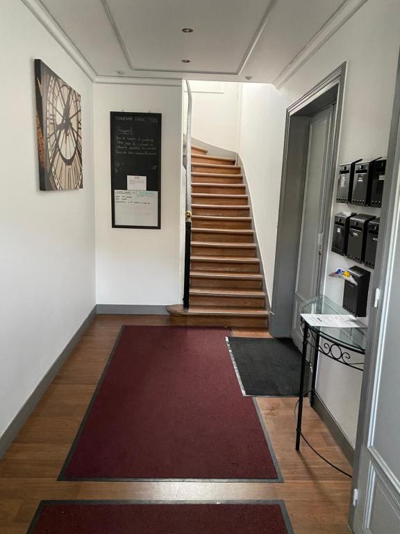 Kuchyňa alebo kuchynka v ubytovaní Hôtel Particulier