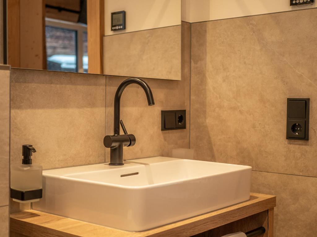 Koupelna v ubytování Haus Becken