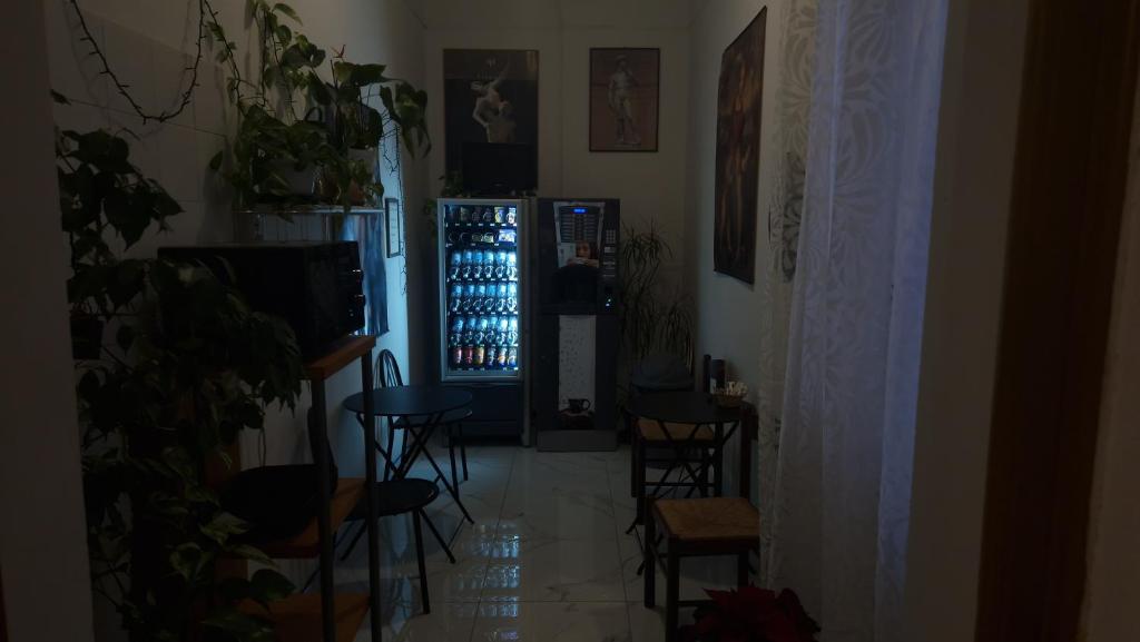 TV a/nebo společenská místnost v ubytování Hotel Genzianella