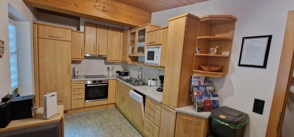 Kuchyňa alebo kuchynka v ubytovaní Appartement Gletscher-Koje