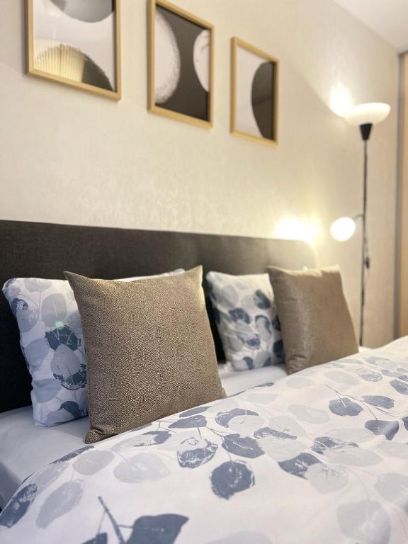 Postel nebo postele na pokoji v ubytování Comfort Apartment In Narva City Center