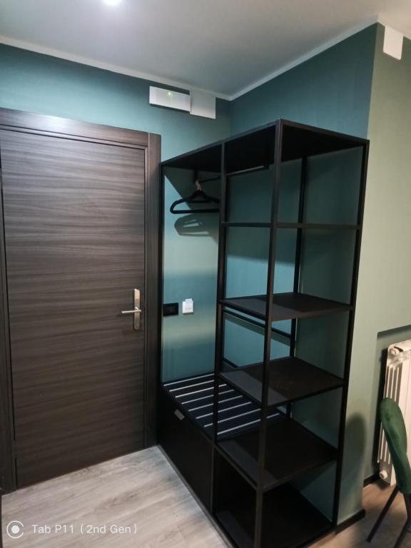 Postel nebo postele na pokoji v ubytování Blu room