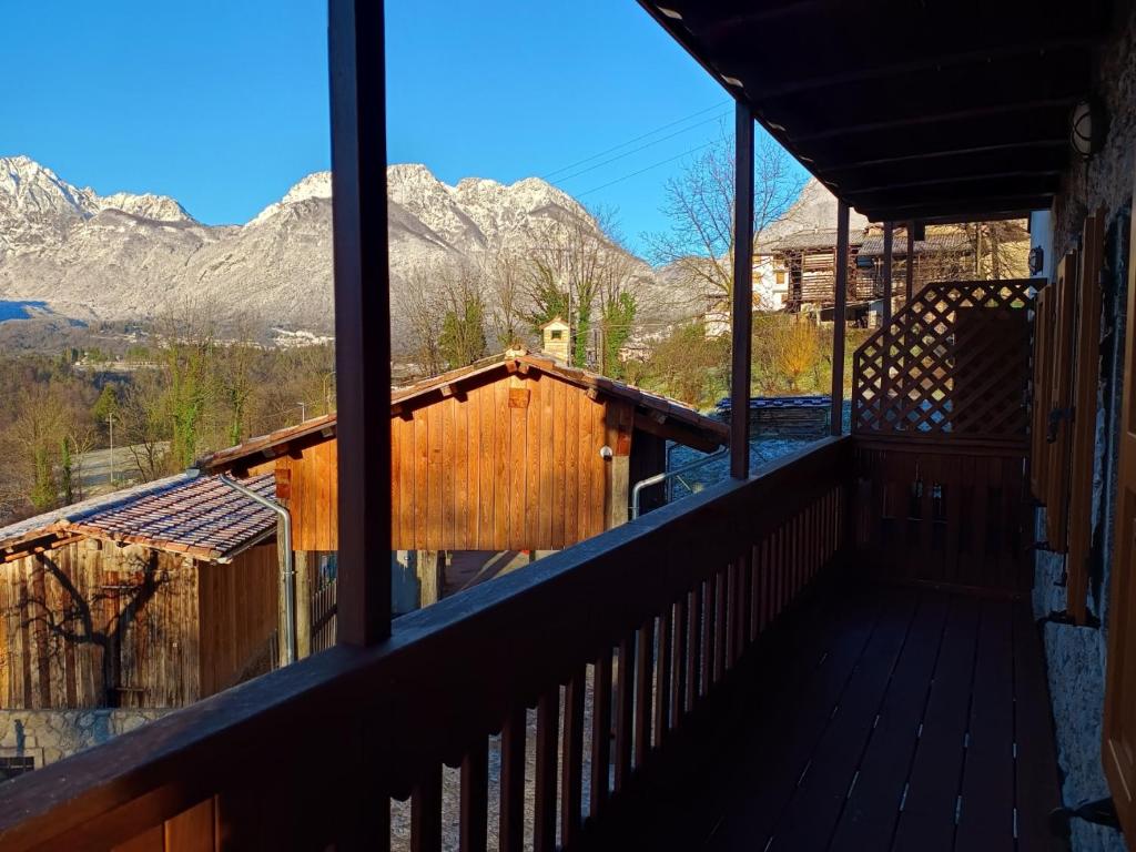 Nespecifikovaný výhled na hory nebo výhled na hory při pohledu z bed and breakfast