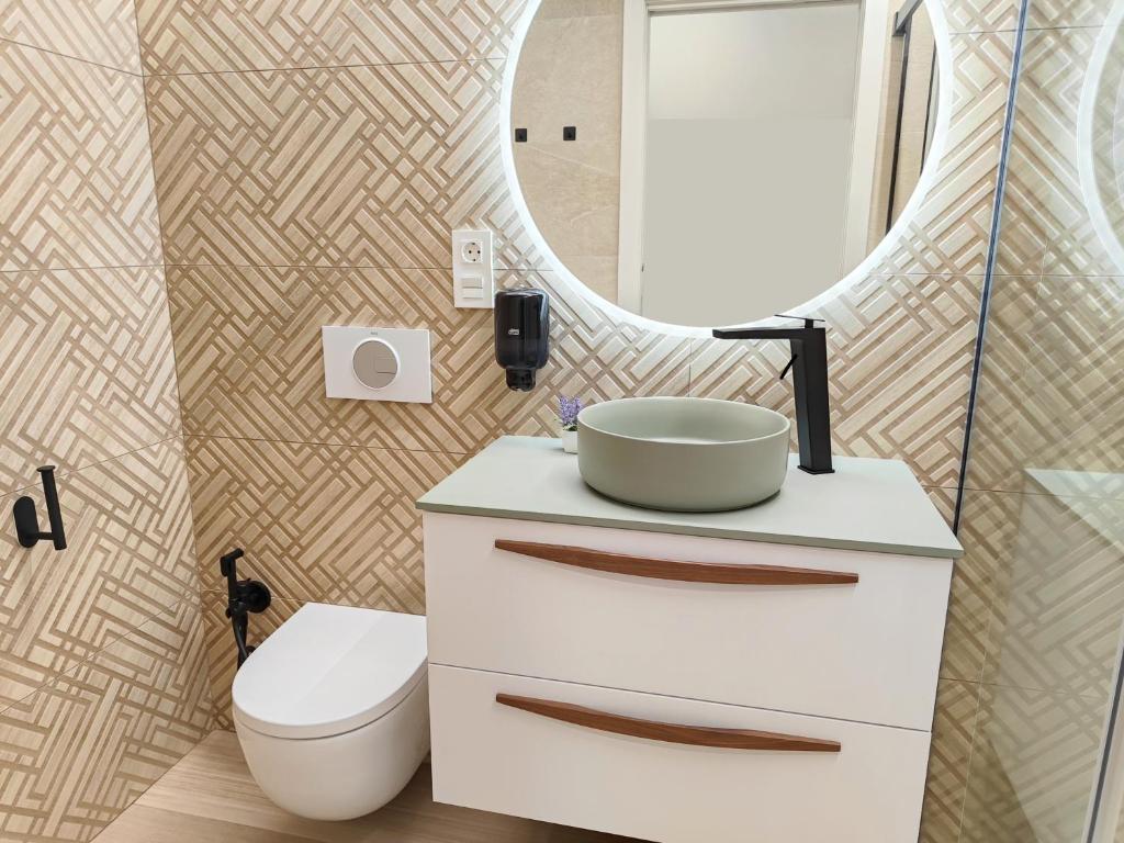 Koupelna v ubytování Apartamentos Centro Oviedo Caveda
