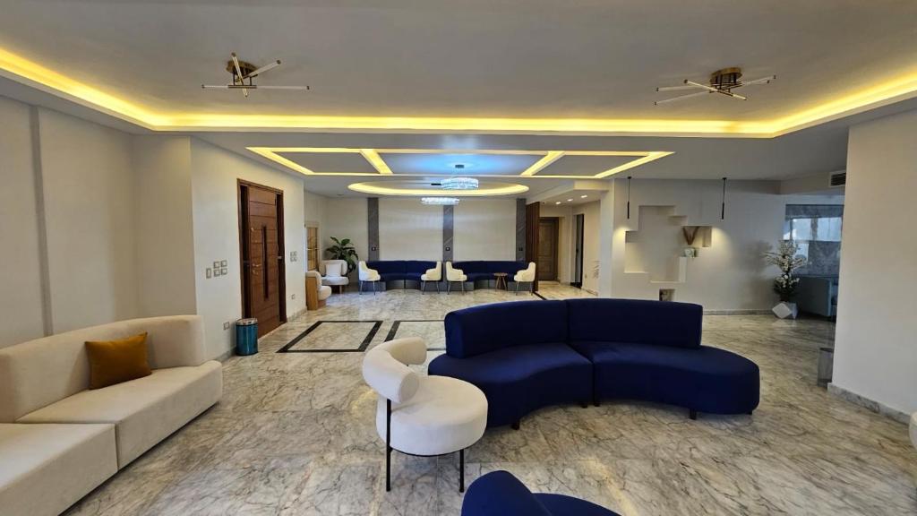 Posezení v ubytování Luxury Accommodation