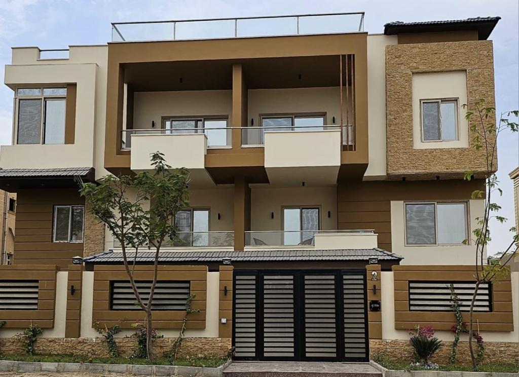 Budova, kde se aparthotel nachází