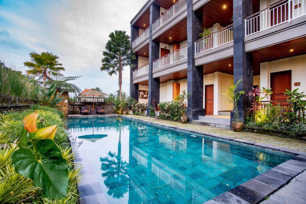 Bazén v ubytování Paon Desa Ubud nebo v jeho okolí