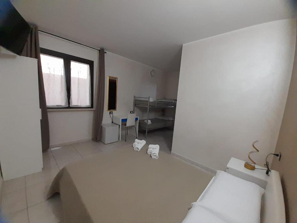 Koupelna v ubytování B&B Da Rocco