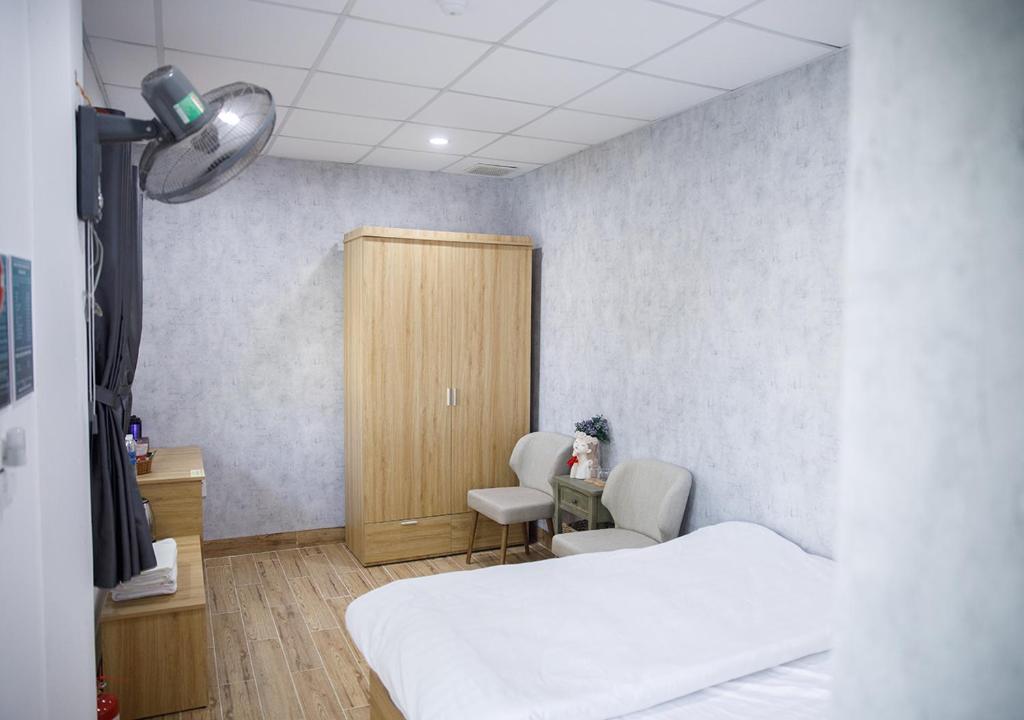 Postel nebo postele na pokoji v ubytování LUA Farmstay
