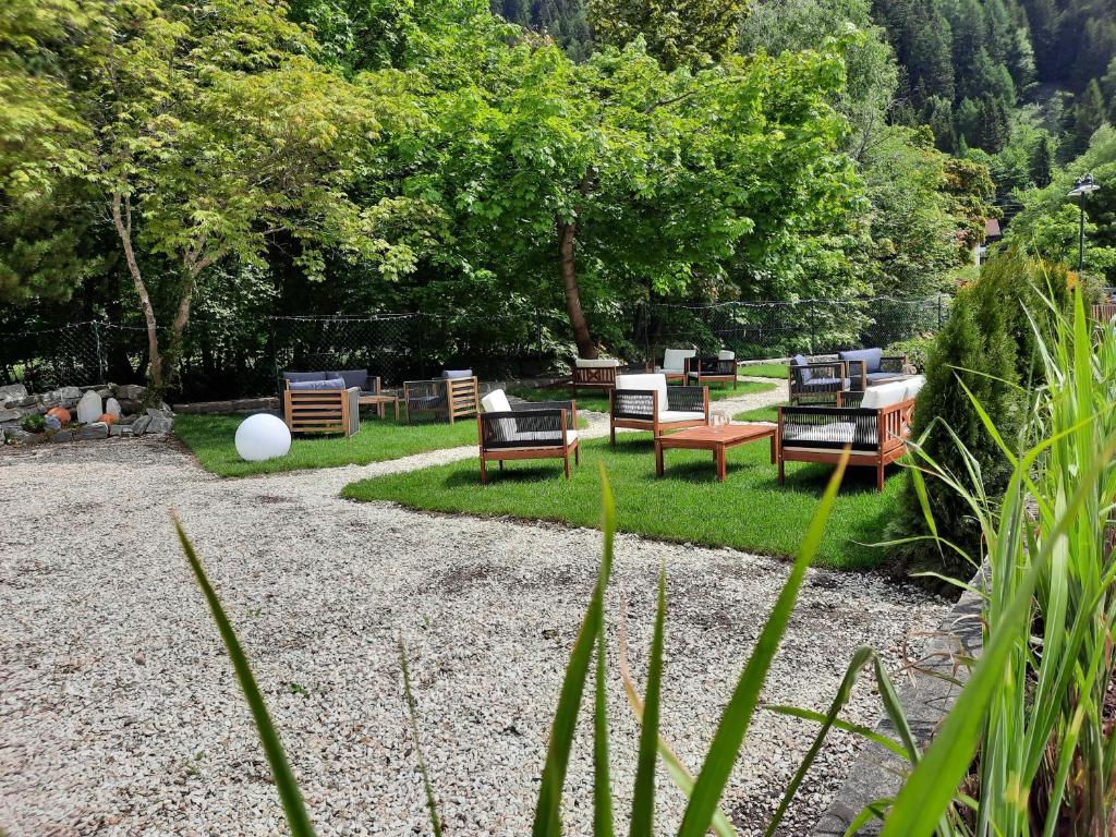 Zahrada ubytování Hotel Bergkristall