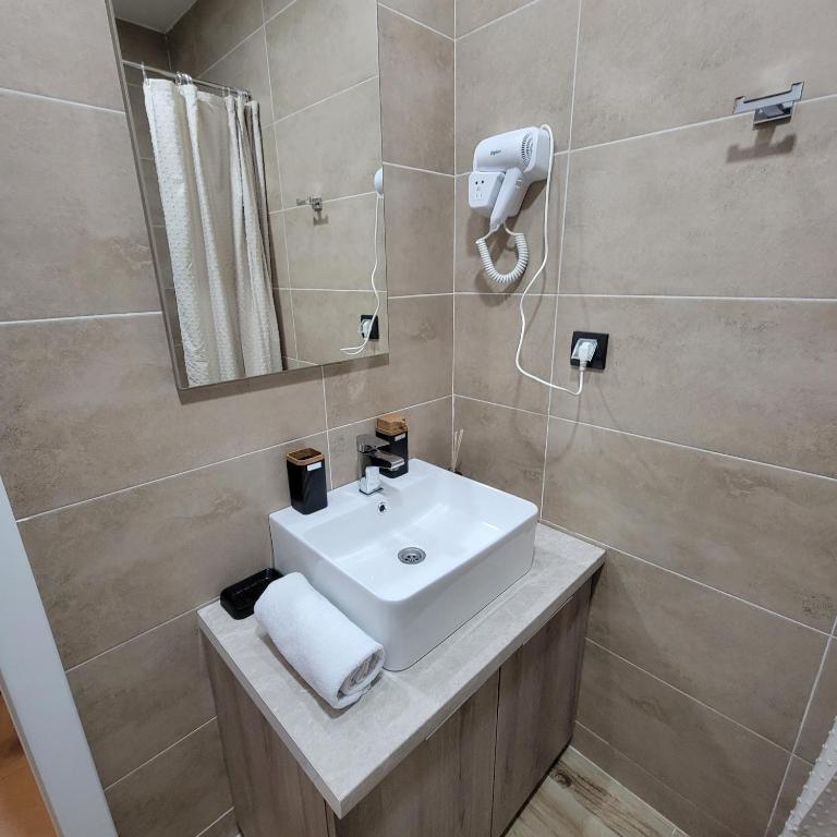 Koupelna v ubytování PIK Apartmani - Milmari