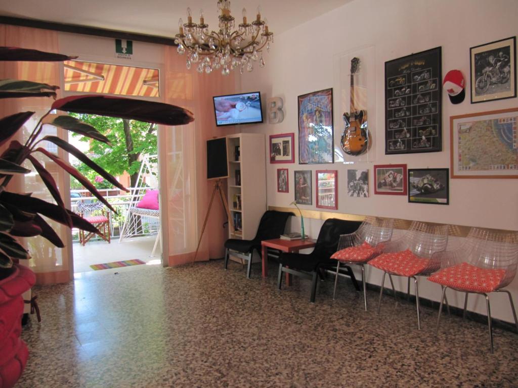 Posezení v ubytování Hotel Villa Elia
