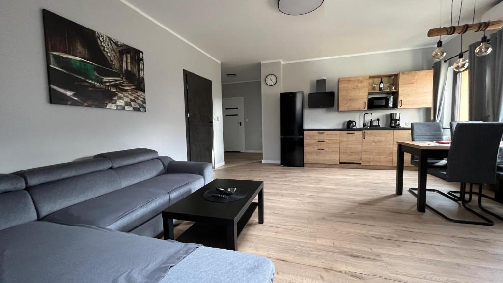Kuchyňa alebo kuchynka v ubytovaní Apartamenty Czarna Perła