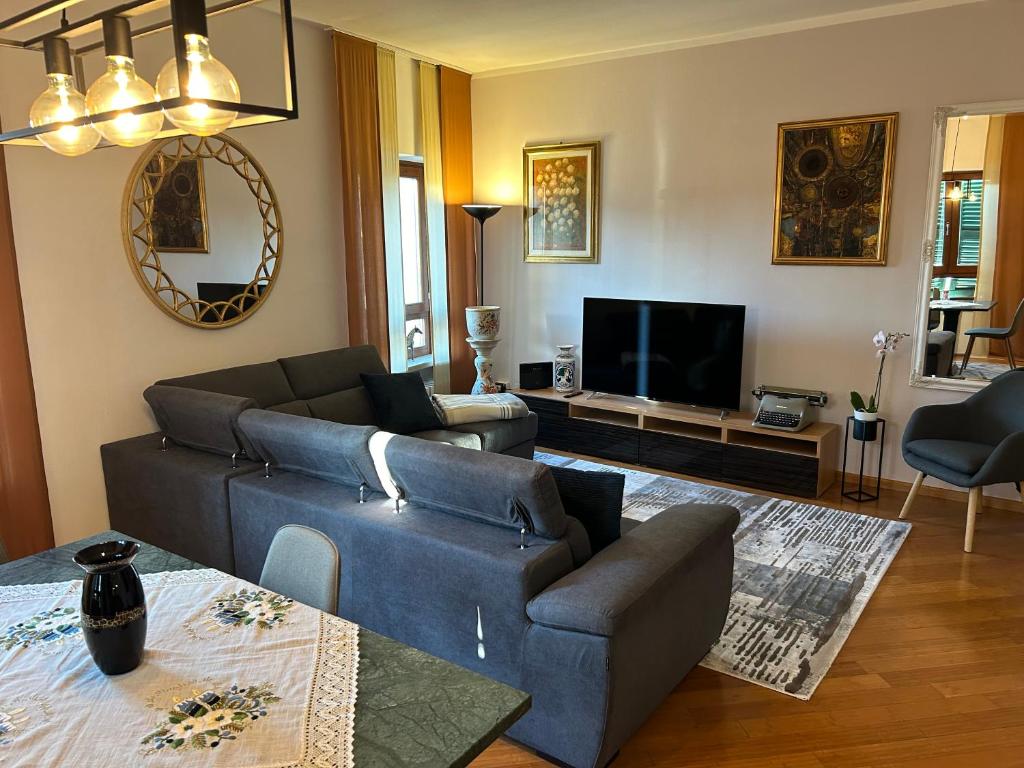 Posedenie v ubytovaní Castelvecchio Apartment