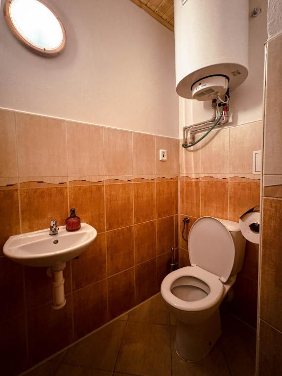Koupelna v ubytování Apartmany Kolb Ramzová